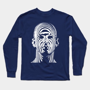 Line man face Long Sleeve T-Shirt